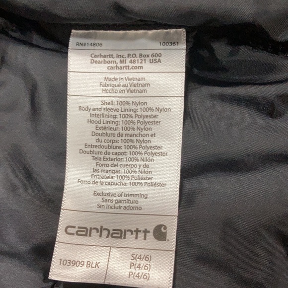 Carhartt 103909 - Women's Utility Jacket-XS - Picture 6 of 12